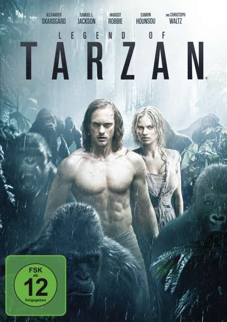 Legend of Tarzan, DVD