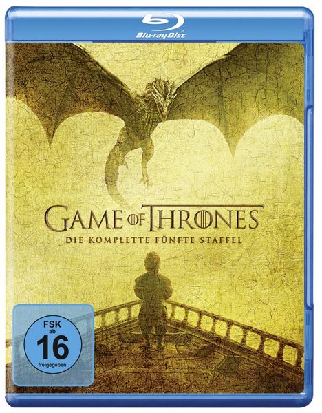 Game of Thrones Season 5 (Blu-ray), 4 Blu-ray Discs