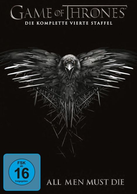 Game of Thrones Season 4, 5 DVDs