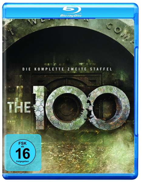 The 100 Staffel 2 (Blu-ray), 4 Blu-ray Discs