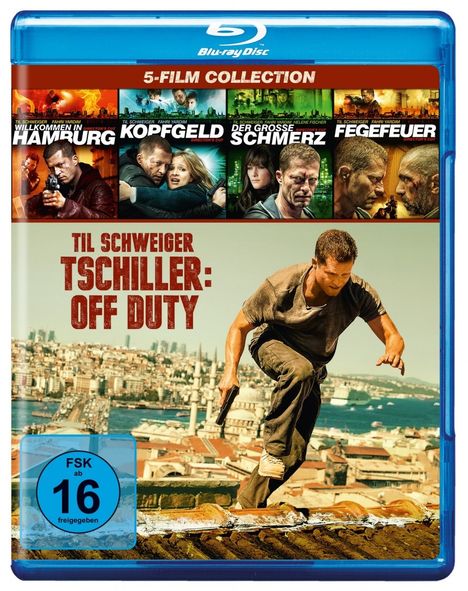 Tschiller: Tatort Collection (Blu-ray), 6 Blu-ray Discs