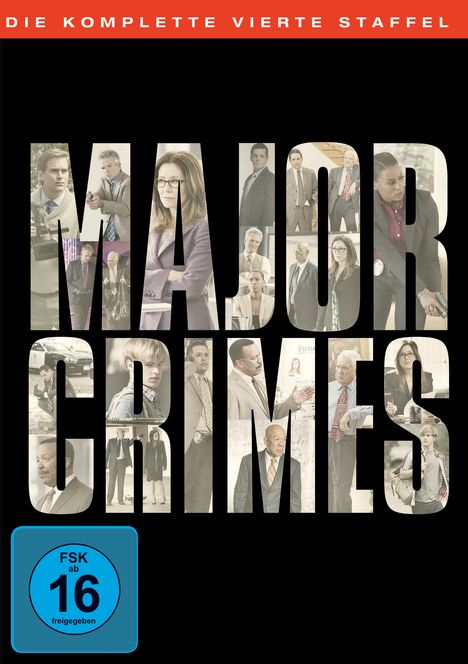 Major Crimes Season 4, 5 DVDs