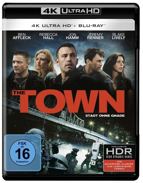 The Town - Stadt ohne Gnade (Ultra HD Blu-ray &amp; Blu-ray), 1 Ultra HD Blu-ray und 1 Blu-ray Disc