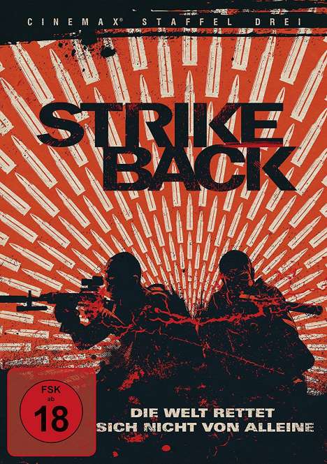 Strike Back Season 3, 3 DVDs