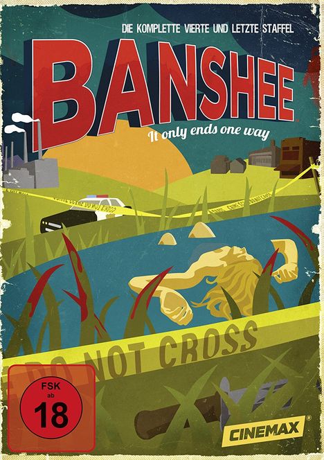 Banshee Season 4 (finale Staffel), 3 DVDs