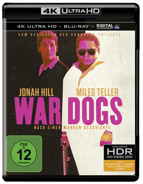 War Dogs (Ultra HD Blu-ray &amp; Blu-ray), 1 Ultra HD Blu-ray und 1 Blu-ray Disc