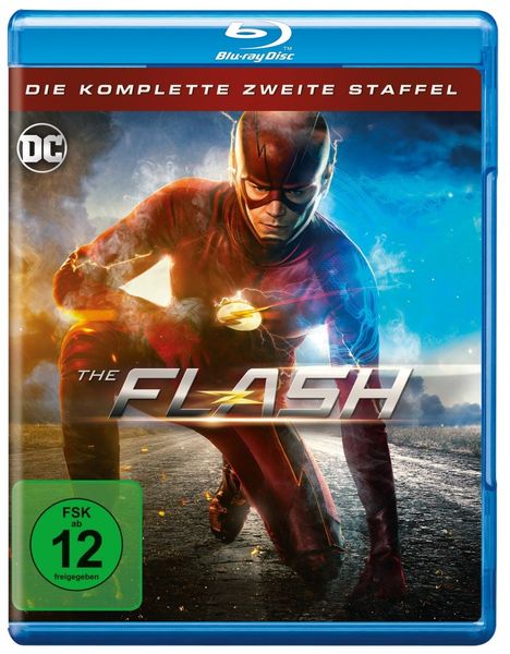 The Flash Staffel 2 (Blu-ray), 4 Blu-ray Discs