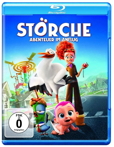 Störche - Abenteuer im Anflug (Blu-ray), Blu-ray Disc