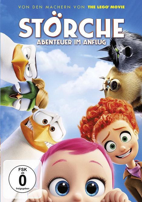 Störche - Abenteuer im Anflug, DVD