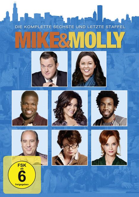 Mike &amp; Molly Season 6 (finale Staffel), 2 DVDs
