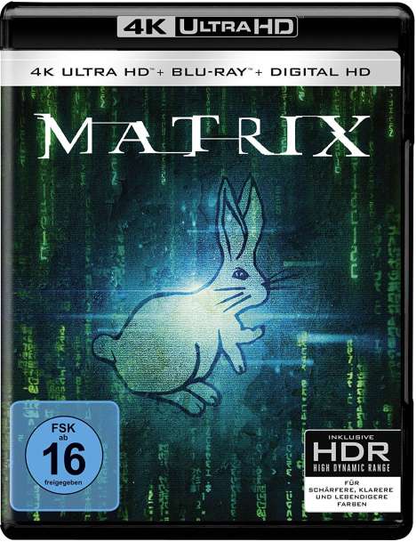 Matrix (Ultra HD Blu-ray &amp; Blu-ray), 1 Ultra HD Blu-ray und 1 Blu-ray Disc
