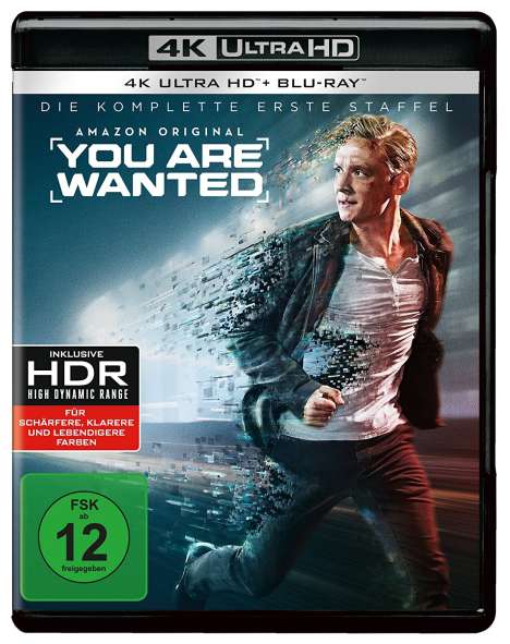 You are wanted Staffel 1 (Ultra HD Blu-ray &amp; Blu-ray), 2 Ultra HD Blu-rays und 2 Blu-ray Discs