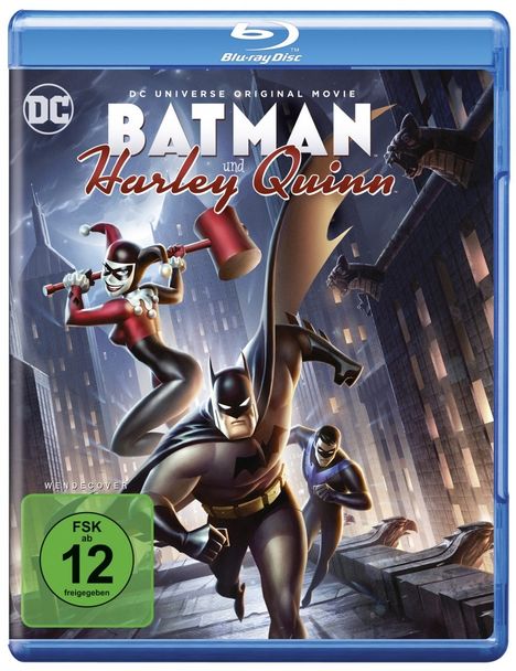 Batman und Harley Quinn (Blu-ray), Blu-ray Disc