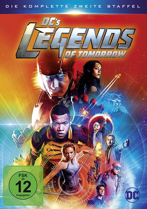 DC's Legends of Tomorrow Staffel 2, 4 DVDs