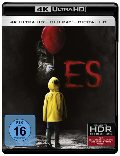 ES (2017) (Ultra HD Blu-ray &amp; Blu-ray), 1 Ultra HD Blu-ray und 1 Blu-ray Disc