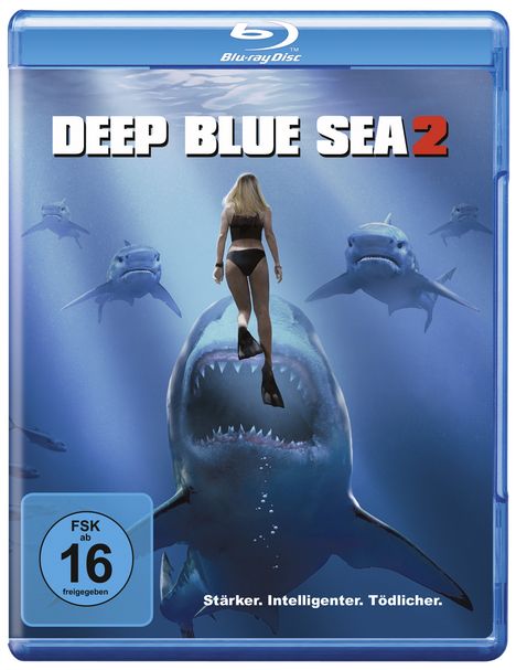 Deep Blue Sea 2 (Blu-ray), Blu-ray Disc