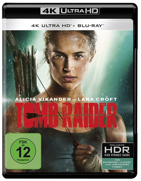 Tomb Raider (2018) (Ultra HD Blu-ray &amp; Blu-ray), 1 Ultra HD Blu-ray und 1 Blu-ray Disc