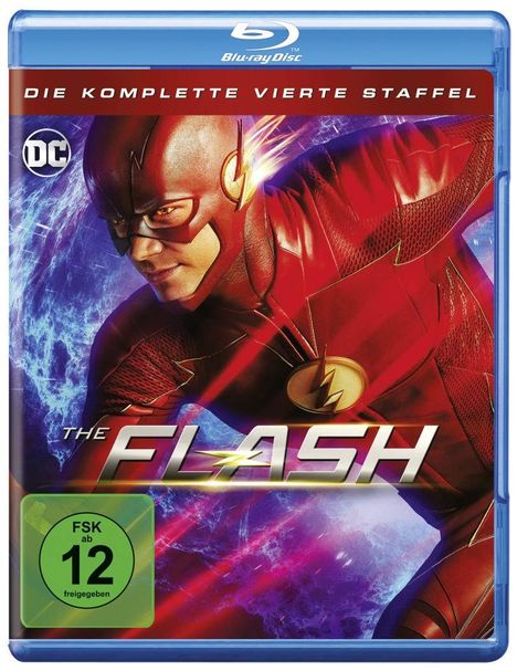 The Flash Staffel 4 (Blu-ray), 4 Blu-ray Discs