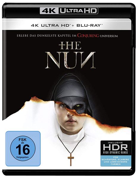 The Nun (Ultra HD Blu-ray &amp; Blu-ray), 1 Ultra HD Blu-ray und 1 Blu-ray Disc