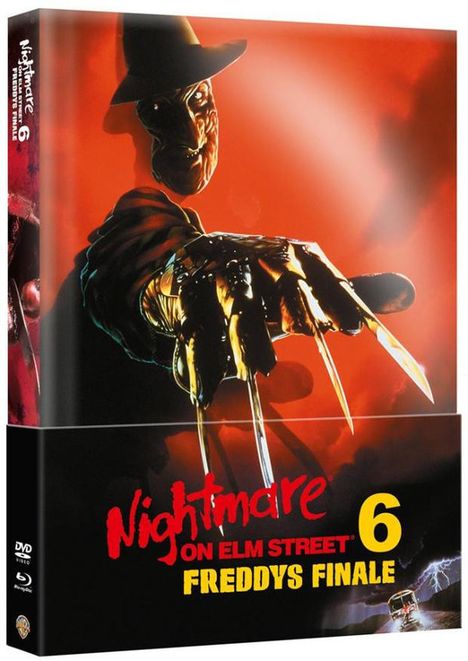 Nightmare on Elm Street 6: Freddys Finale (Blu-ray &amp; DVD im wattierten Mediabook), 1 Blu-ray Disc und 1 DVD
