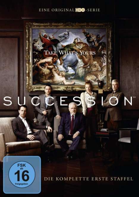 Succession Season 1, 4 DVDs