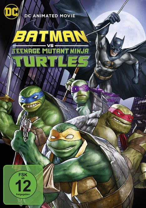 Batman vs. Teenage Mutant Ninja Turtles, DVD