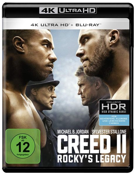Creed II: Rocky's Legacy (Ultra HD Blu-ray &amp; Blu-ray), 1 Ultra HD Blu-ray und 1 Blu-ray Disc
