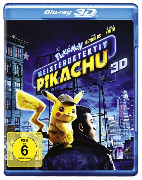 Pokémon Meisterdetektiv Pikachu (3D Blu-ray), Blu-ray Disc