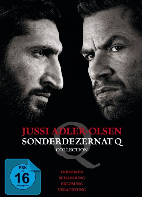 Jussi Adler Olsen - Sonderdezernat Q Collection, 4 DVDs