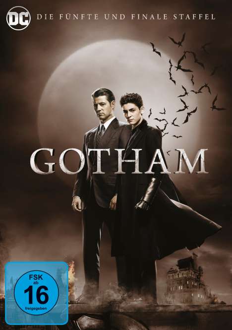 Gotham Staffel 5 (finale Staffel), 4 DVDs