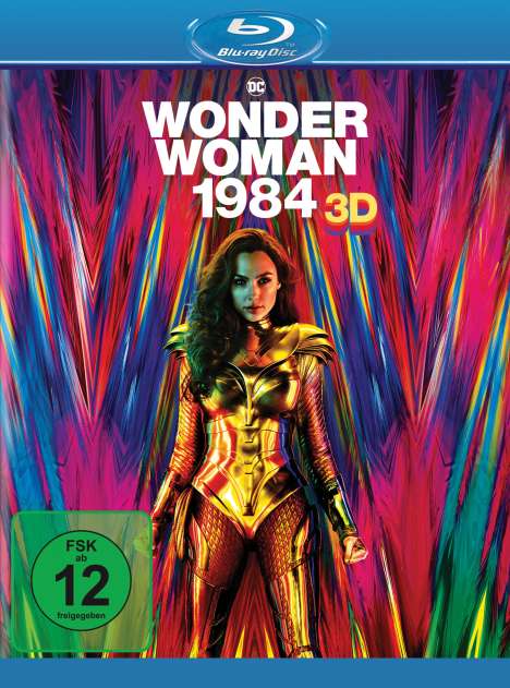 Wonder Woman 1984 (3D &amp; 2D Blu-ray), 2 Blu-ray Discs