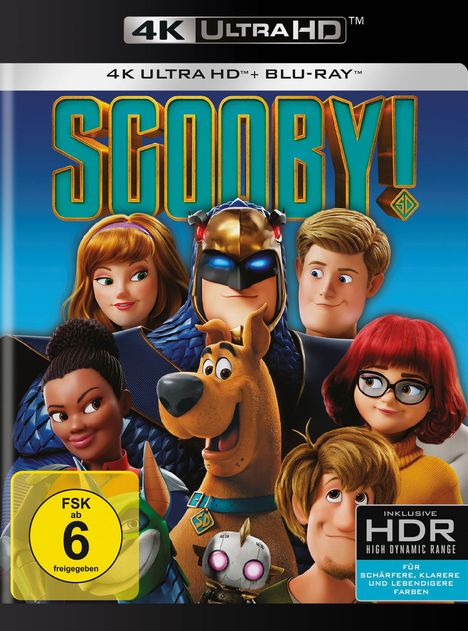 Scooby! (Ultra HD Blu-ray &amp; Blu-ray), 1 Ultra HD Blu-ray und 1 Blu-ray Disc