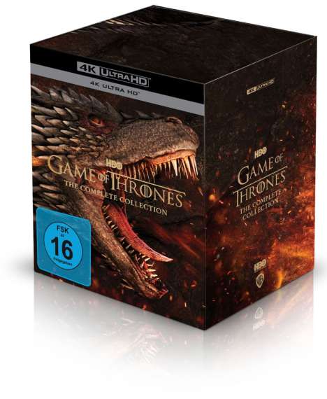 Game of Thrones (Komplette Serie) (Ultra HD Blu-ray), 33 Ultra HD Blu-rays
