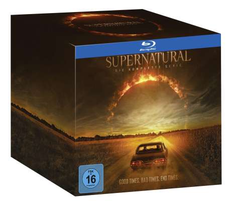 Supernatural (Komplette Serie) (Blu-ray), 58 Blu-ray Discs