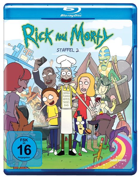 Rick and Morty Staffel 2 (Blu-ray), Blu-ray Disc