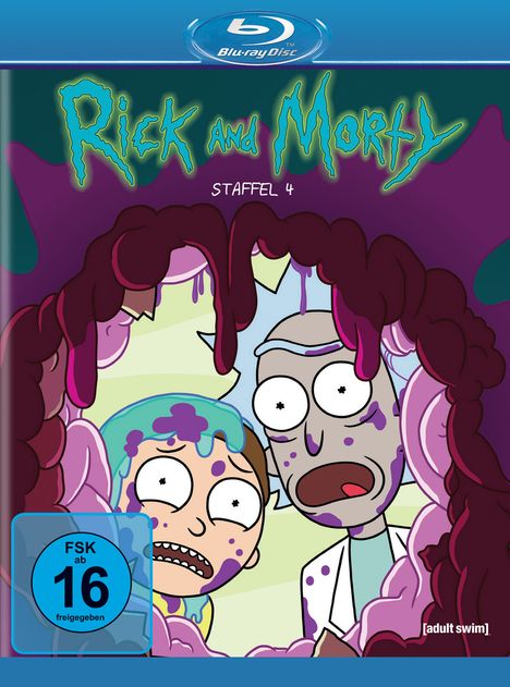 Rick and Morty Staffel 4 (Blu-ray), Blu-ray Disc