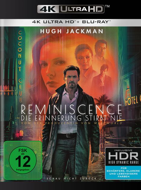 Reminiscence: Die Erinnerung stirbt nie (Ultra HD Blu-ray & Blu-ray), 1 Ultra HD Blu-ray und 1 Blu-ray Disc
