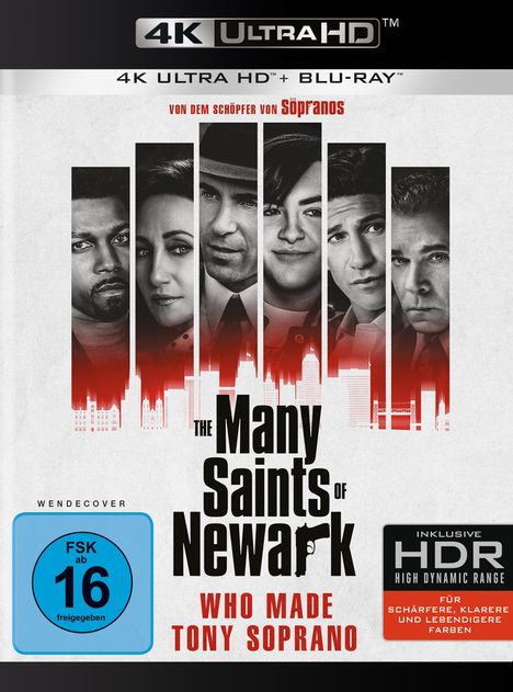 The Many Saints of Newark (Ultra HD Blu-ray & Blu-ray), 1 Ultra HD Blu-ray und 1 Blu-ray Disc