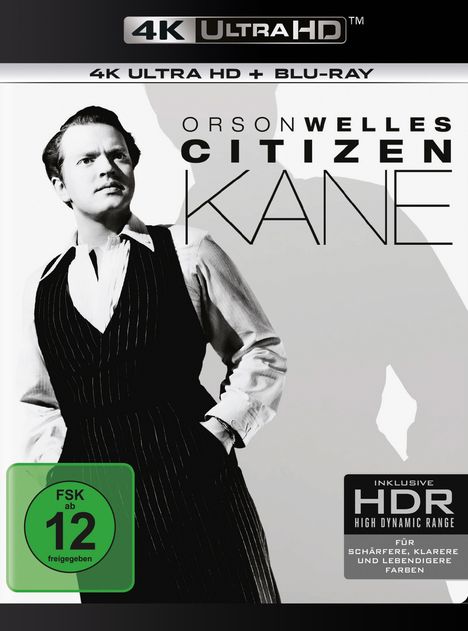 Citizen Kane (Ultra HD Blu-ray &amp; Blu-ray), 1 Ultra HD Blu-ray und 1 Blu-ray Disc