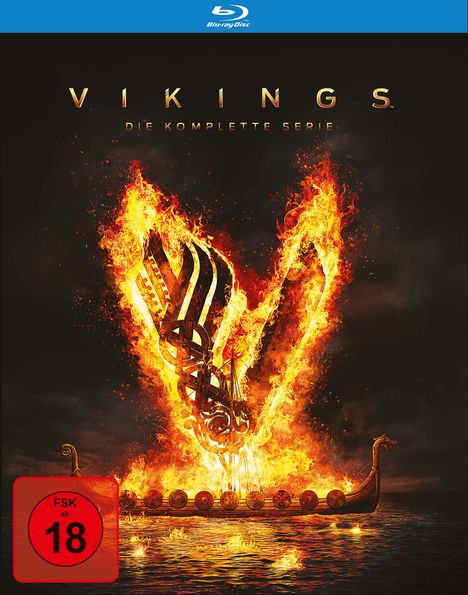 Vikings (Komplette Serie) (Blu-ray), 27 Blu-ray Discs