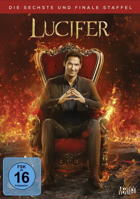 Lucifer Staffel 6 (finale Staffel), 3 DVDs