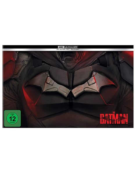 The Batman (2022) (Collector's Edition) (Ultra HD Blu-ray &amp; Blu-ray im Steelbook), 1 Ultra HD Blu-ray und 2 Blu-ray Discs