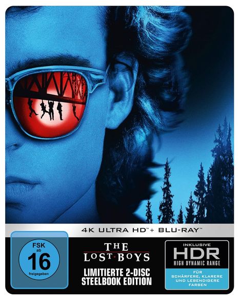 The Lost Boys (Ultra HD Blu-ray &amp; Blu-ray im Steelbook), 1 Ultra HD Blu-ray und 1 Blu-ray Disc