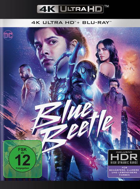 Blue Beetle (Ultra HD Blu-ray &amp; Blu-ray), 1 Ultra HD Blu-ray und 1 Blu-ray Disc