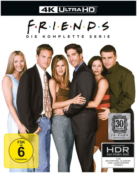 Friends (Komplette Serie) (Ultra HD Blu-ray), 25 Ultra HD Blu-rays