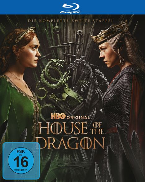 House of the Dragon Staffel 2 (Blu-ray), 4 Blu-ray Discs