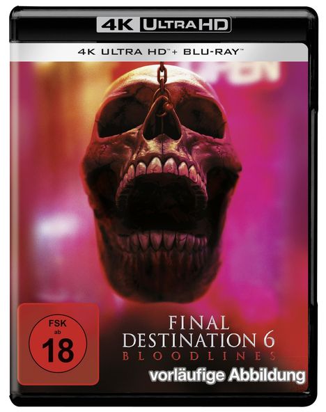 Final Destination: Bloodlines (Ultra HD Blu-ray & Blu-ray), 1 Ultra HD Blu-ray und 1 Blu-ray Disc