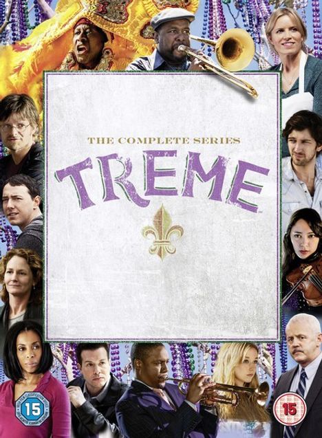 Treme Season 1-4 (UK-Import), 14 DVDs