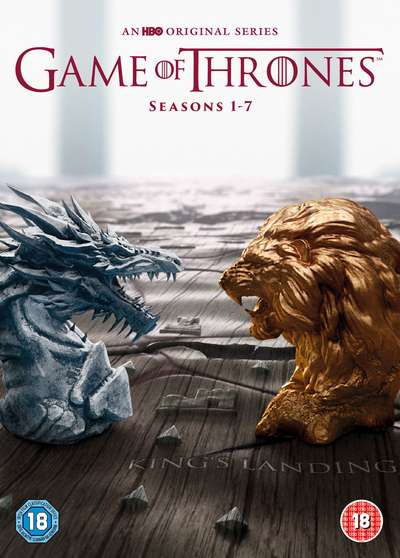 Game Of Thrones Season 1-7 (UK Import), 67 DVDs