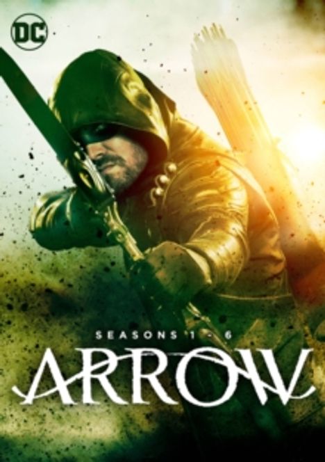 Arrow Season 1-6 (UK Import), 30 DVDs